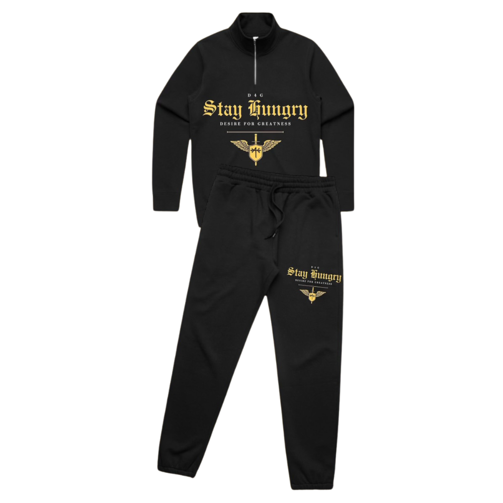 D4G Tracksuit Black/Gold